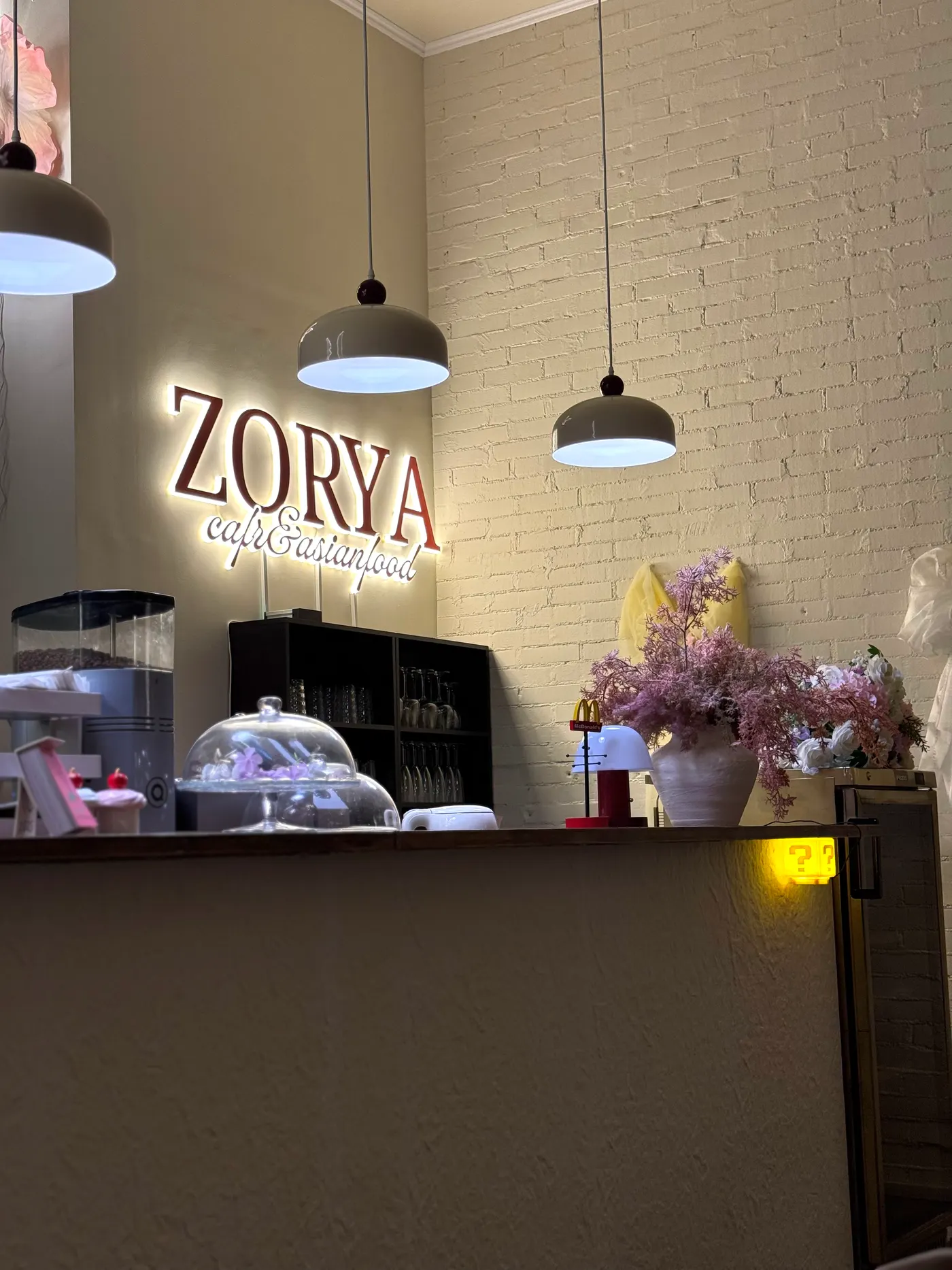 The bakery and coffee counter at Zorya